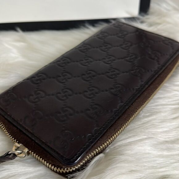 💯Authentic Guccissima Zipped Around Long Wallet 🍀 - Picture 4 of 17